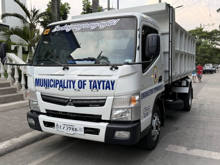 TAYTAY STEPS UP: 4 NEW TRUCKS DEPLOYED FOR WASTE MANAGEMENT AND WATERWAY CLEANUP